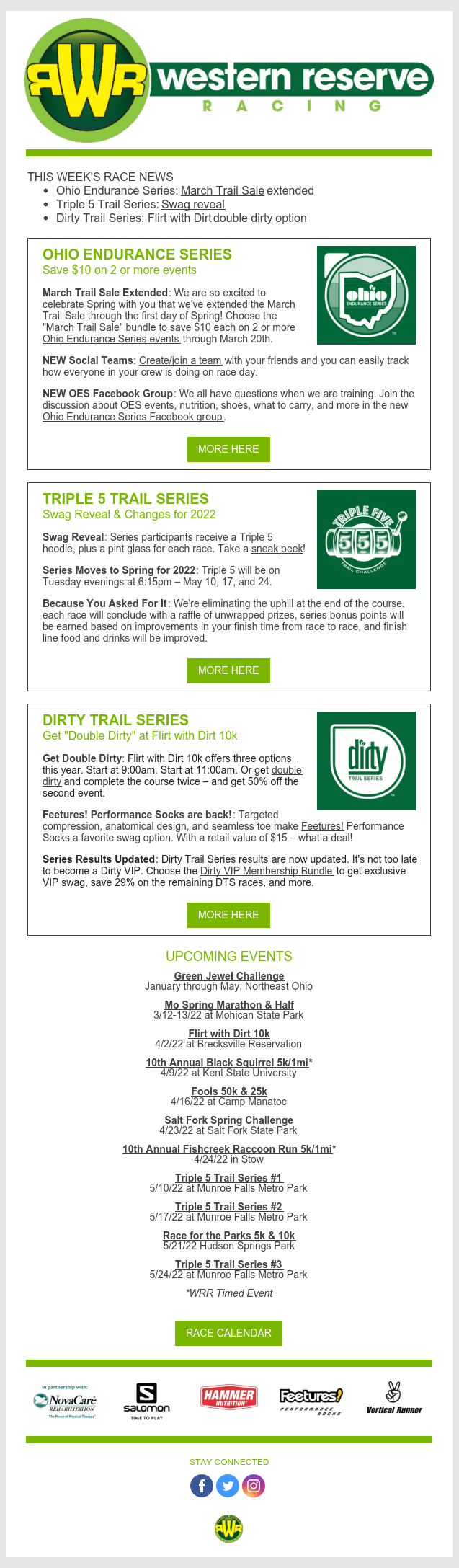 March Trail Sale Extended and Triple 5 Series Swag Revealed
