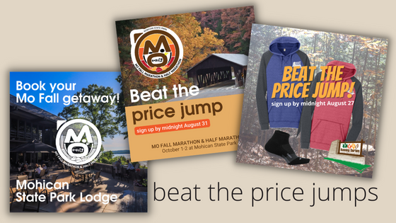 Beat the Price Jumps - Mo Fall & Fall Running Series