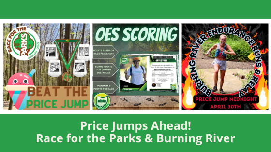 Are you in for the Series? Price Jumps ahead for Race for the Parks and Burning River